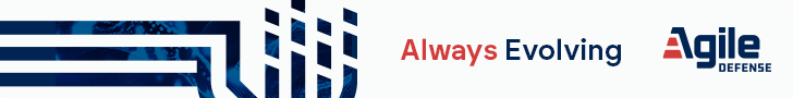 Always Evolving, with a stylized red, white, and blue graphic incorporating digital patterns and abstract lines, symbolizing innovation, technology, and forward movement.